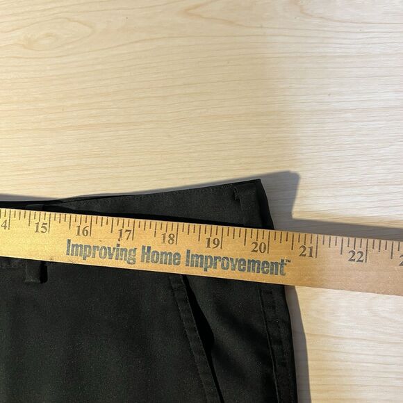 Mens Nike Dri Fit Black Golf Pants Straight Leg 38x32 Casual Athletic FLAWED - Picture 9 of 14